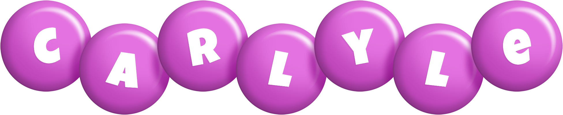 Carlyle candy-purple logo