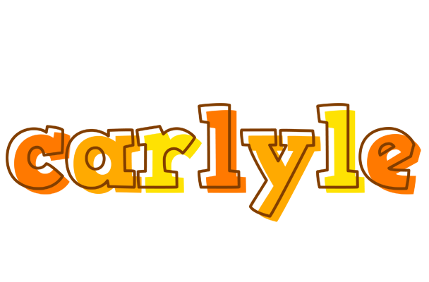 Carlyle desert logo