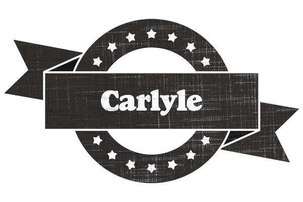 Carlyle grunge logo
