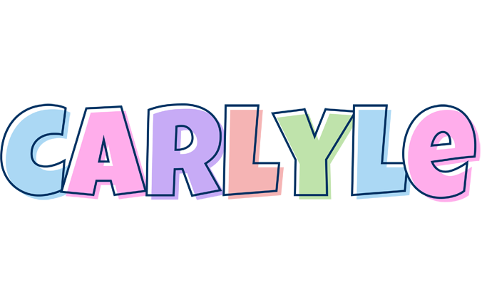 Carlyle pastel logo