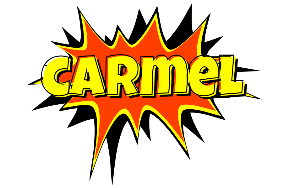 Carmel bazinga logo