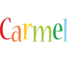 Carmel birthday logo