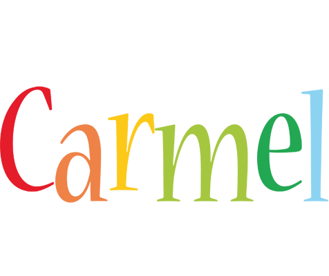 Carmel birthday logo