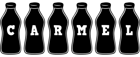 Carmel bottle logo