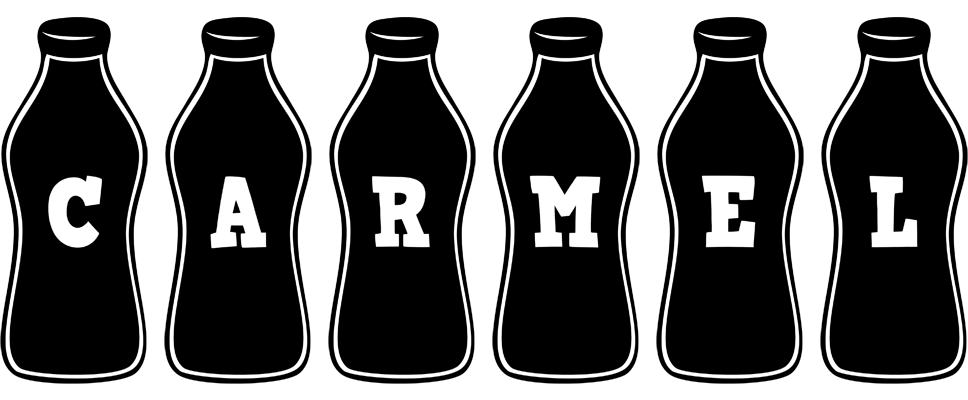 Carmel bottle logo