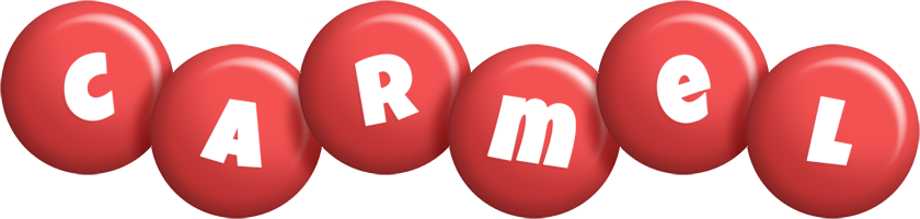 Carmel candy-red logo