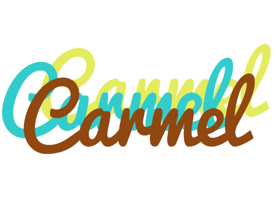 Carmel cupcake logo