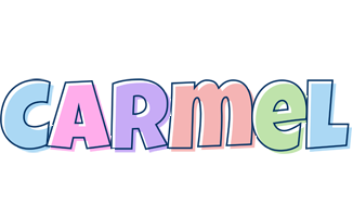 Carmel pastel logo