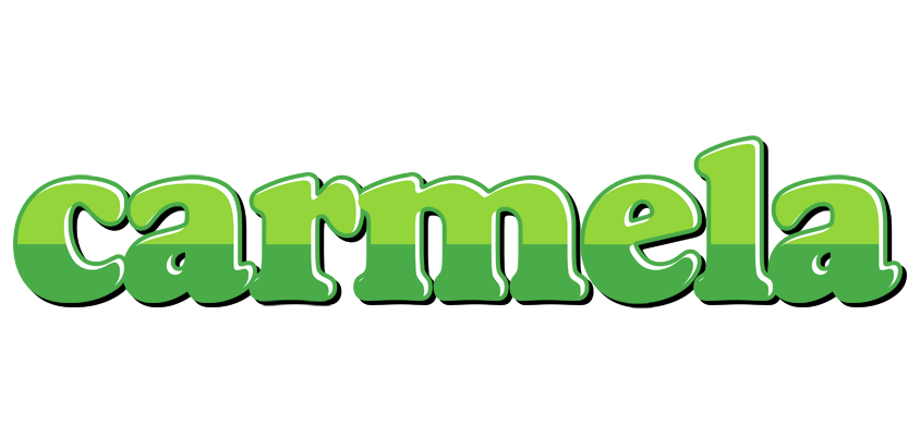 Carmela apple logo