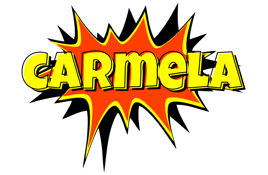 Carmela bazinga logo