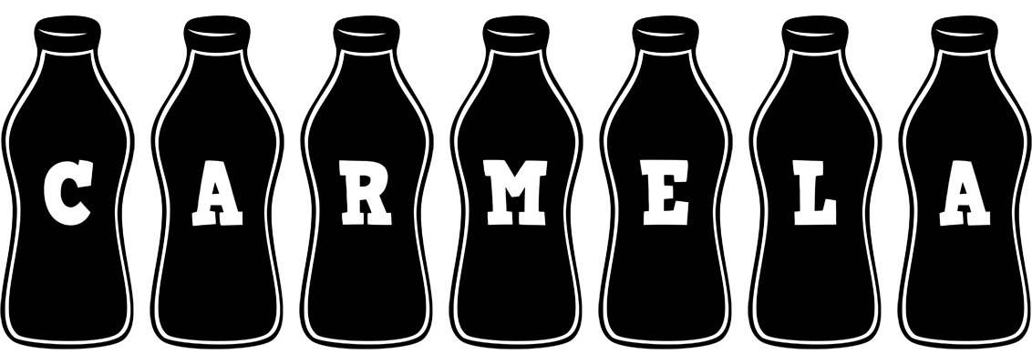 Carmela bottle logo