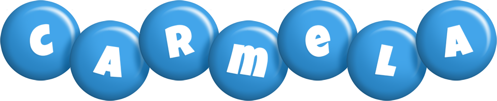 Carmela candy-blue logo
