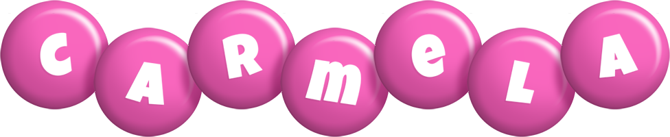 Carmela candy-pink logo
