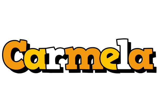 Carmela cartoon logo