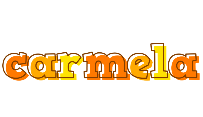Carmela desert logo