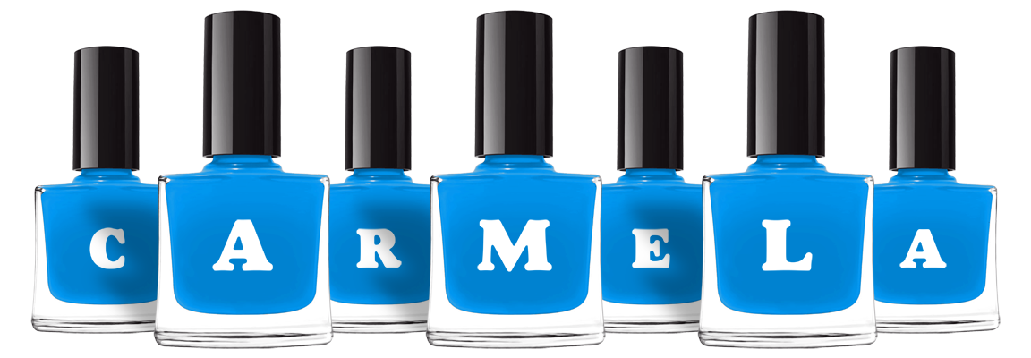 Carmela glossy logo