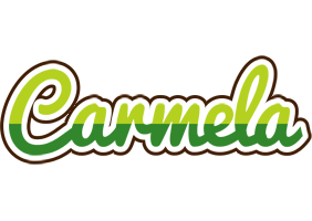 Carmela golfing logo