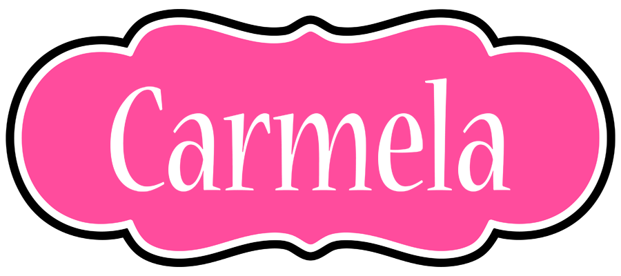 Carmela invitation logo