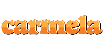 Carmela orange logo