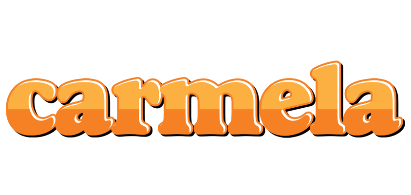 Carmela orange logo