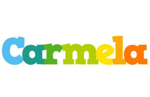 Carmela rainbows logo