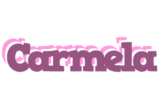 Carmela relaxing logo