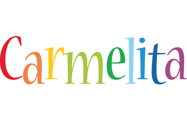 Carmelita birthday logo