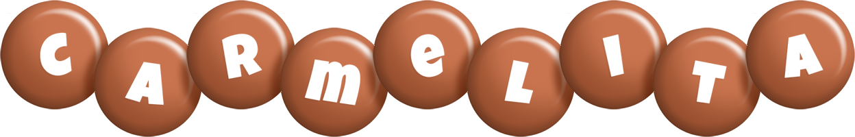 Carmelita candy-brown logo