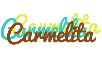 Carmelita cupcake logo