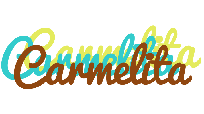 Carmelita cupcake logo