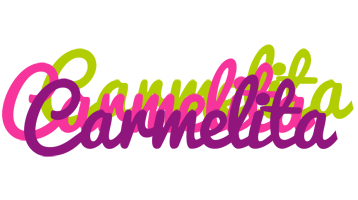 Carmelita flowers logo