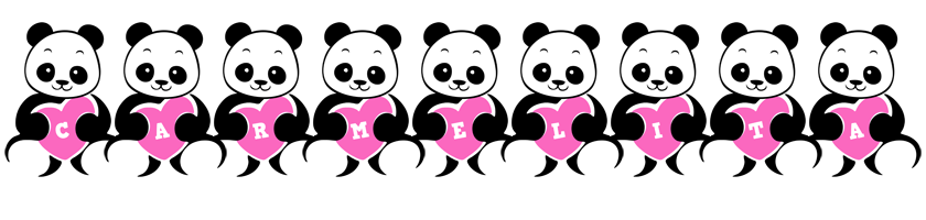 Carmelita love-panda logo