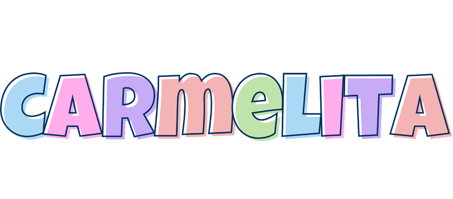 Carmelita pastel logo
