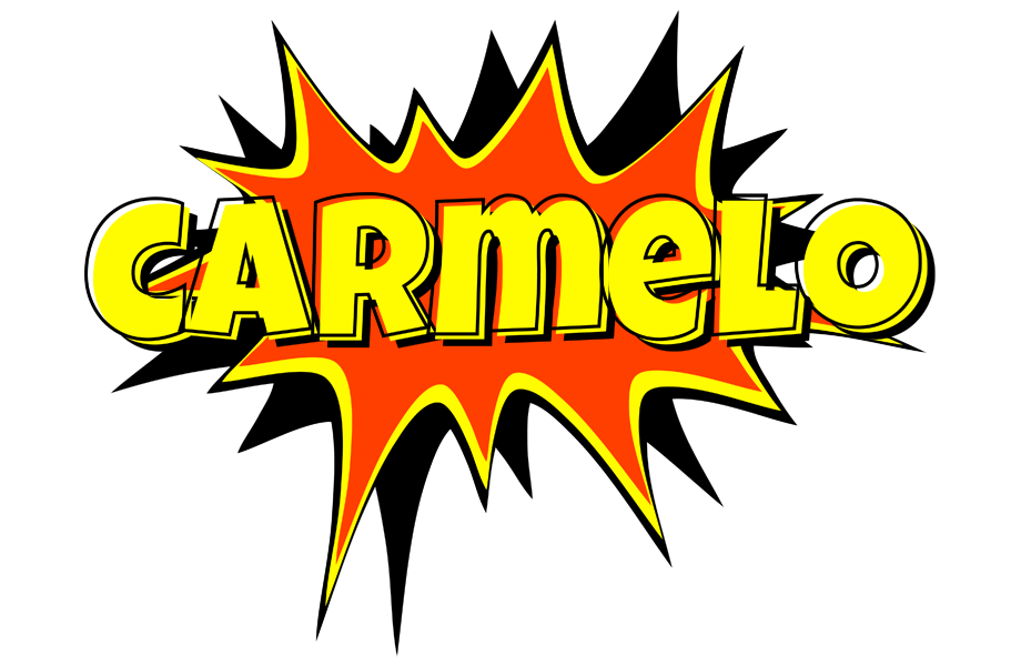 Carmelo bazinga logo
