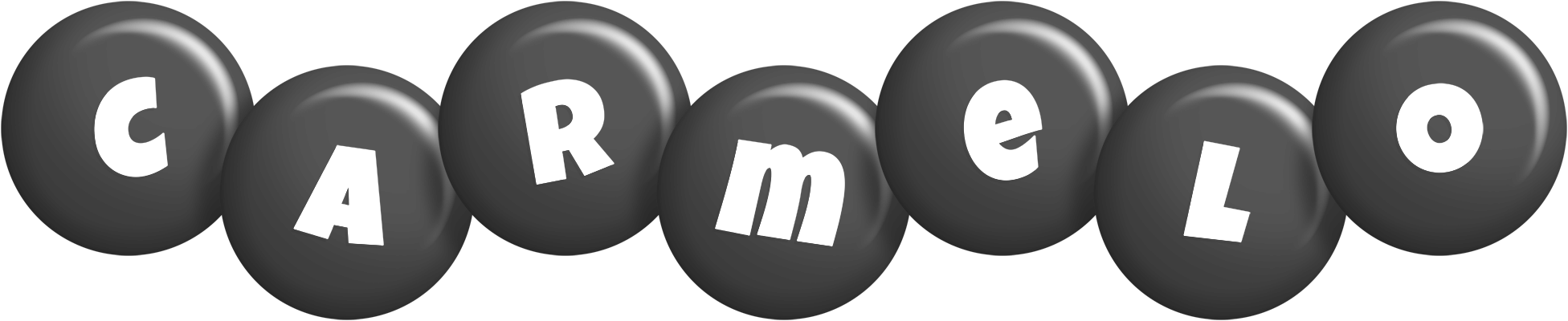 Carmelo candy-black logo