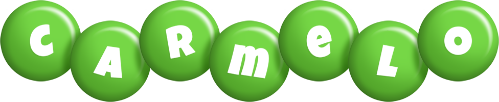 Carmelo candy-green logo