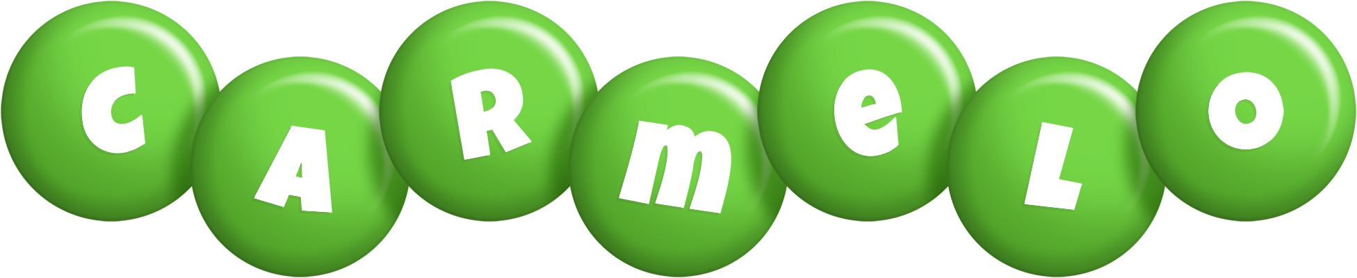 Carmelo candy-green logo