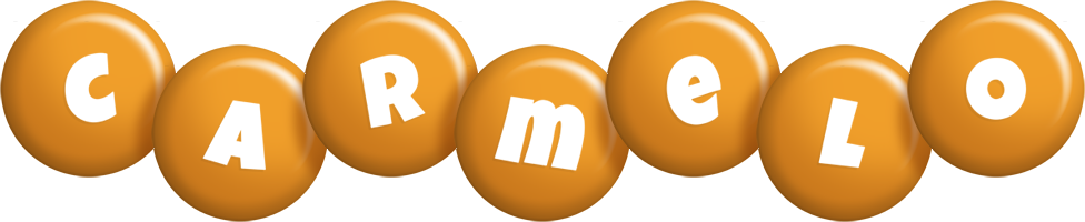 Carmelo candy-orange logo