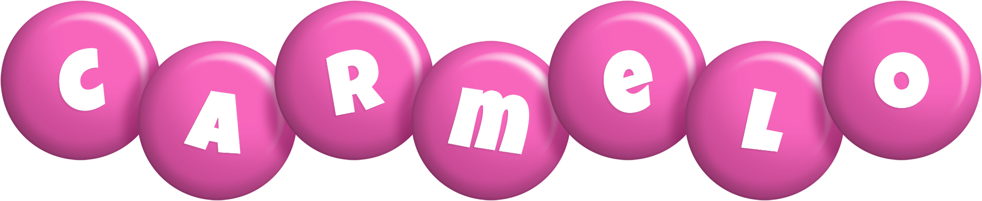 Carmelo candy-pink logo