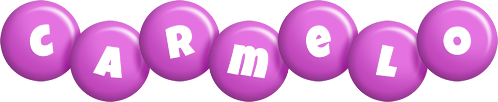 Carmelo candy-purple logo