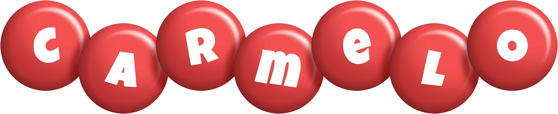 Carmelo candy-red logo