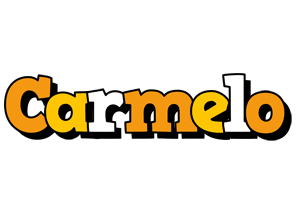 Carmelo cartoon logo