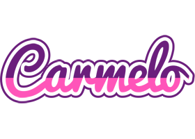 Carmelo cheerful logo