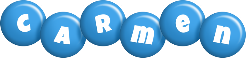 Carmen candy-blue logo