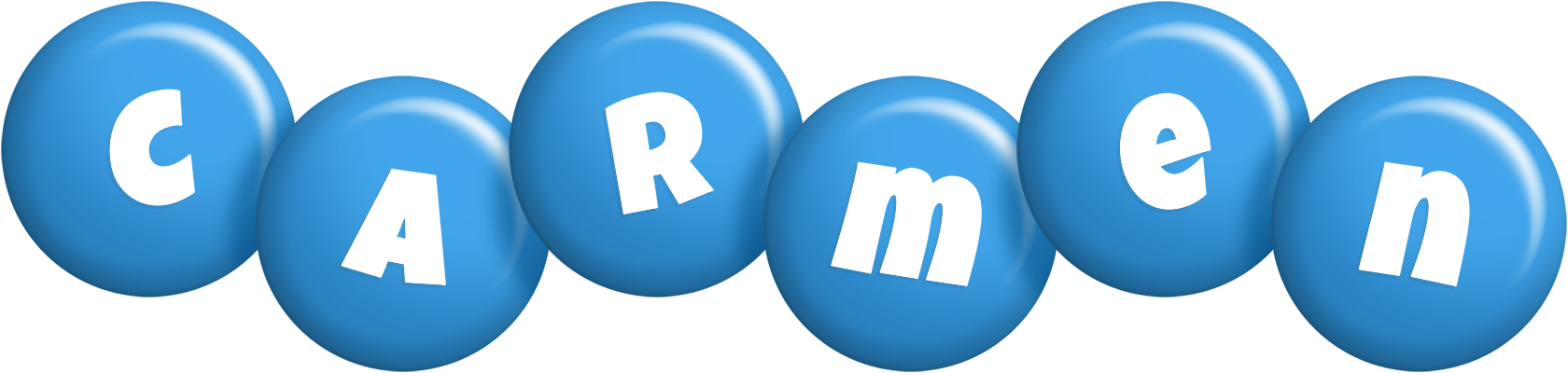 Carmen candy-blue logo