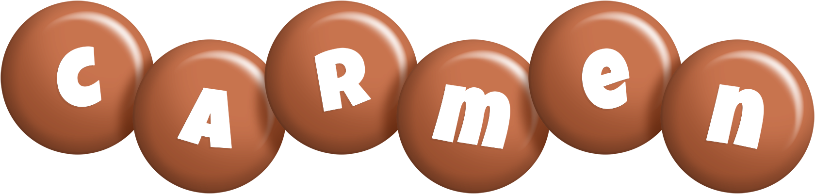 Carmen candy-brown logo