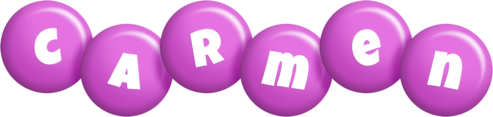 Carmen candy-purple logo