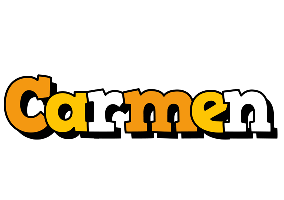 Carmen cartoon logo