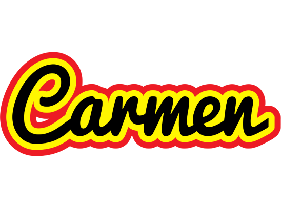 Carmen flaming logo