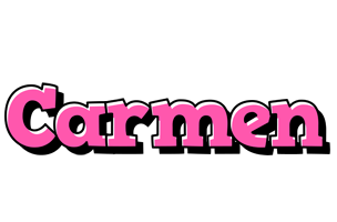 Carmen girlish logo